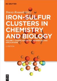 cover of the book Iron-Sulfur Clusters in Chemistry and Biology, Volume 1 Characterization, Properties and Applications