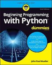 cover of the book Beginning programming with Python