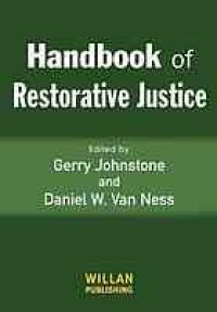 cover of the book Handbook of restorative justice