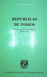 cover of the book Republicas de indios