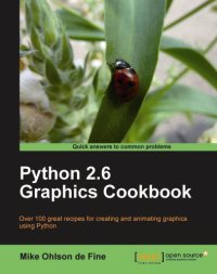 cover of the book Python 2.6 Graphics Cookbook