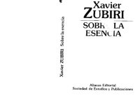 cover of the book Sobre la esencia