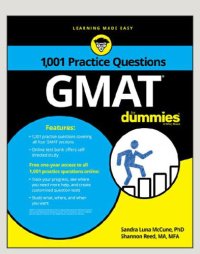 cover of the book 1,001 GMAT practice questions