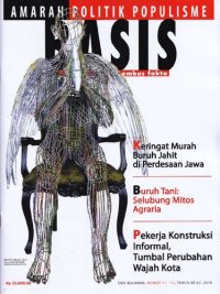 cover of the book Keringat Murah Buruh Jahit di Pedesaan Jawa - Majalah Basis edisi Buruh