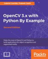 cover of the book OpenCV 3.x with Python By Example - Second Edition