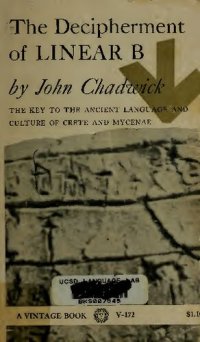 cover of the book The Decipherment of Linear B