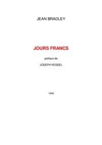 cover of the book Jours Francs