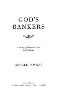 cover of the book God's bankers: a history of money and power at the Vatican