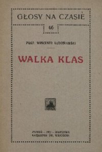 cover of the book Walka Klas