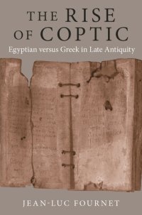 cover of the book The Rise of Coptic: Egyptian versus Greek in Late Antiquity