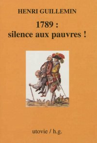 cover of the book 1789: silence aux pauvres