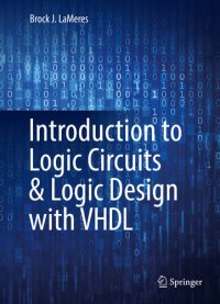 cover of the book Introduction to Logic Circuits & Logic Design with VHDL