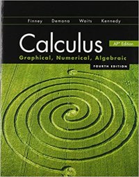 cover of the book Calculus: Graphical, Numerical, Algebraic