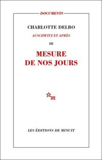 cover of the book Mesure de nos jours