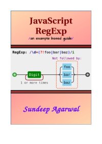 cover of the book JavaScript RegExp an example based guide