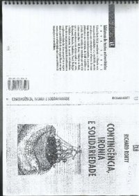 cover of the book Contingência, Ironia e Solidariedade