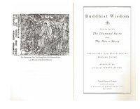 cover of the book Buddhist Wisdom: The Diamond Sutra and The Heart Sutra