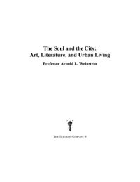 cover of the book The soul and the city : art, literature, and urban living