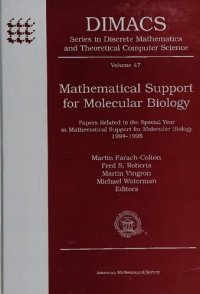 cover of the book Mathematical Support for Molecular Biology: Papers Related to the Special Year in Mathematical Support for Molecular Biology 1994-1998