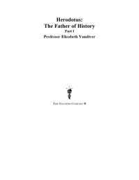 cover of the book Herodotus, the father of history