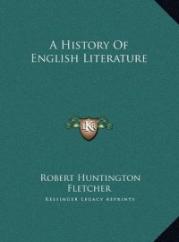 cover of the book A History of English Literature