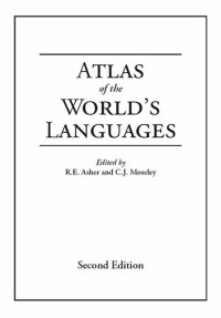 cover of the book Atlas of the World’s Languages