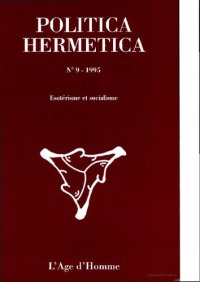 cover of the book Politica Hermetica 9 - Esotérisme et socialisme