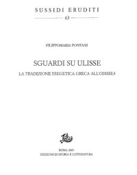 cover of the book Sguardi su Ulisse: la tradizione esegetica greca all'Odissea