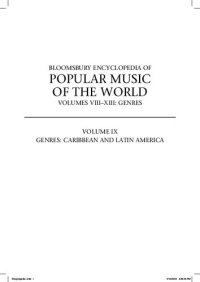 cover of the book Bloomsbury Encyclopedia of Popular Music of the World, vol. 9, Genres: Caribbean and Latin America