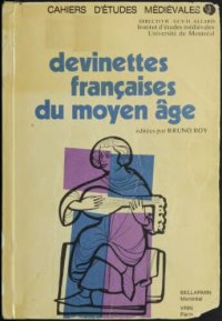 cover of the book Devinettes françaises du Moyen Âge