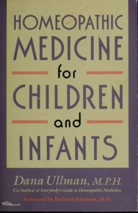 cover of the book Homeopathic medicine for children and infants