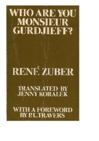 cover of the book Who Are You, Monsieur Gurdjieff?