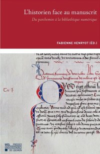 cover of the book L’historien face au manuscrit