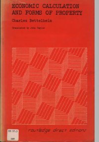 cover of the book Economic calculation and forms of property