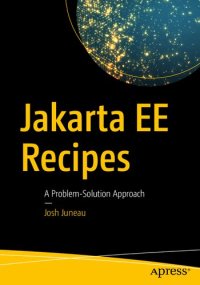 cover of the book Jakarta EE Recipes - A Problem-Solution Approach.