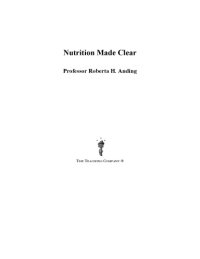 cover of the book Nutrition made clear