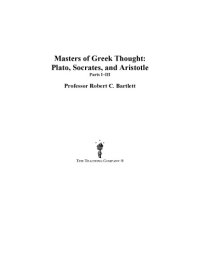 cover of the book Masters of Greek thought. Part 3 : Plato, Socrates, and Aristotle