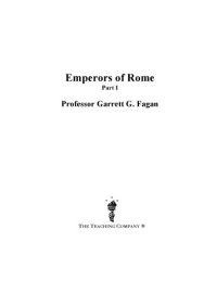 cover of the book Emperors of Rome