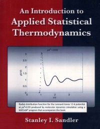 cover of the book An Introduction to Applied Statistical Thermodynamics