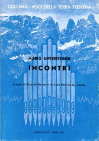 cover of the book Mario Untersteiner. Incontri