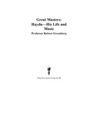 cover of the book Great masters. Haydn, his life and music