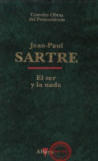 cover of the book El Ser y la Nada