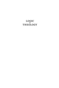 cover of the book Logic in Theology