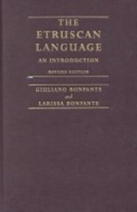 cover of the book The Etruscan Language: An Introduction