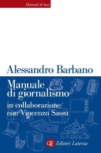 cover of the book Manuale di giornalismo