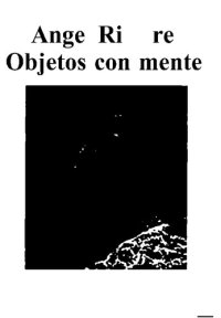 cover of the book OBJETOS CON MENTE ANGEL RIVIÉRE