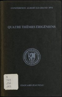 cover of the book Quatre thèmes Érigéniens