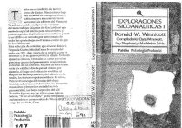 cover of the book Exploraciones Psicanaliticas