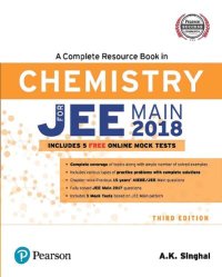 cover of the book A Complete Resource Book in Chemistry for JEE Main 2018