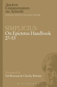 cover of the book Simplicius: On Epictetus Handbook 27-53